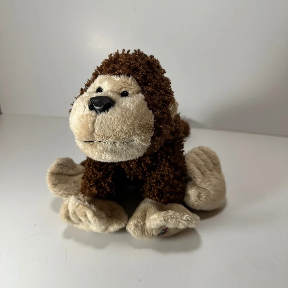 Ganz Webkinz Cheeky Monkey Plush Brown Tan Stuffed Animal HM080 Retired No Code
